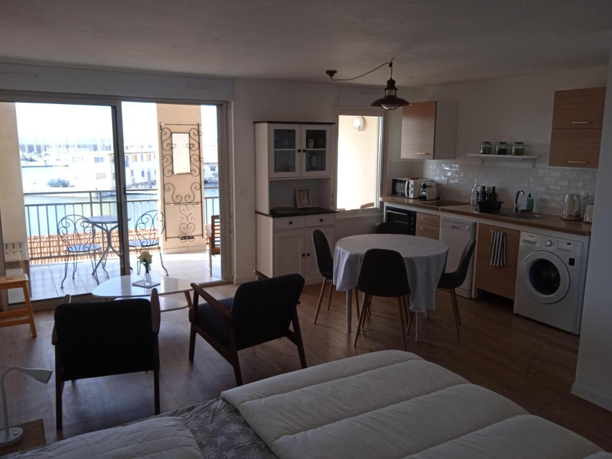 Studio Design Vue Port 2 Pas Des Canaux + Parking Sete Exterior photo
